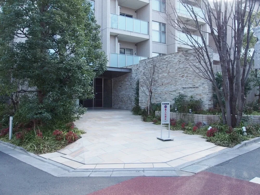 オーベル代々木上原 アプローチ