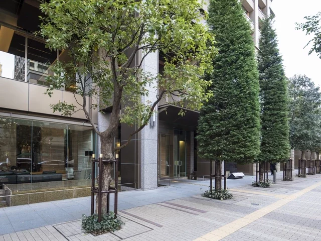 パークシティ大崎ザタワー アプローチ