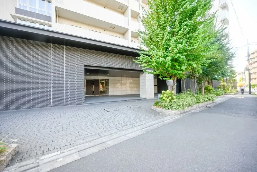 ザ・パークハウス 文京江戸川橋 車寄せ