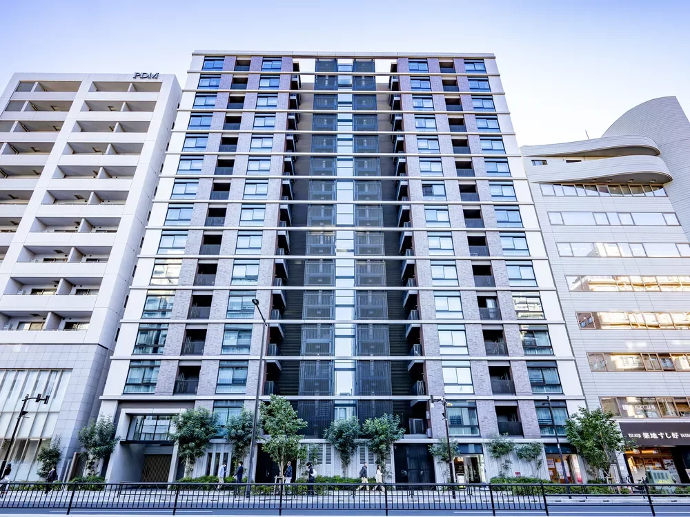 シティハウス中目黒ステーションコート 正面　外観