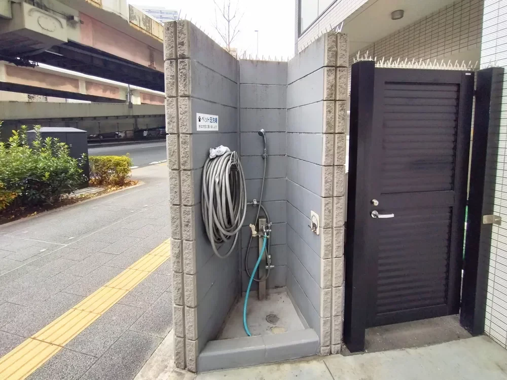 シティインデックス神田 ペット足洗い場