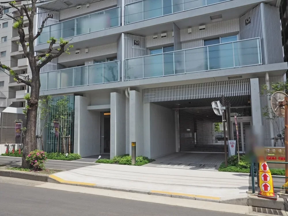 シティハウス目黒ザ・ツイン SOUTH棟 アプローチ