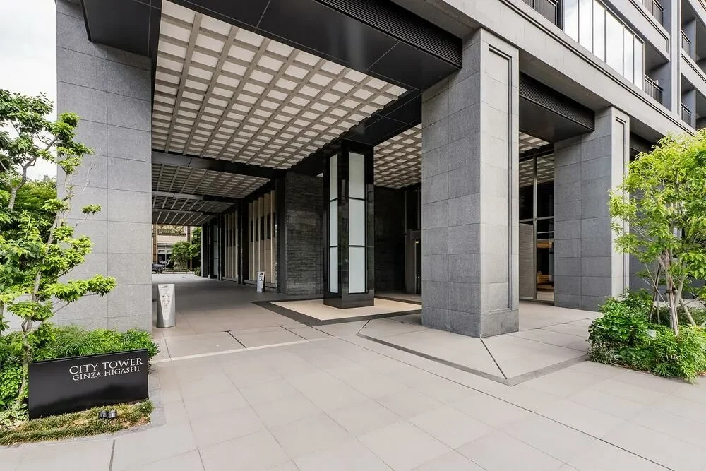 シティタワー銀座東 アプローチ