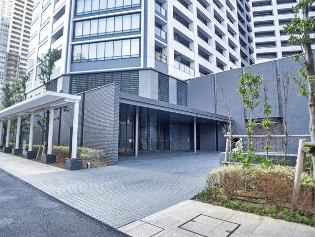 勝どきザ・タワー アプローチ