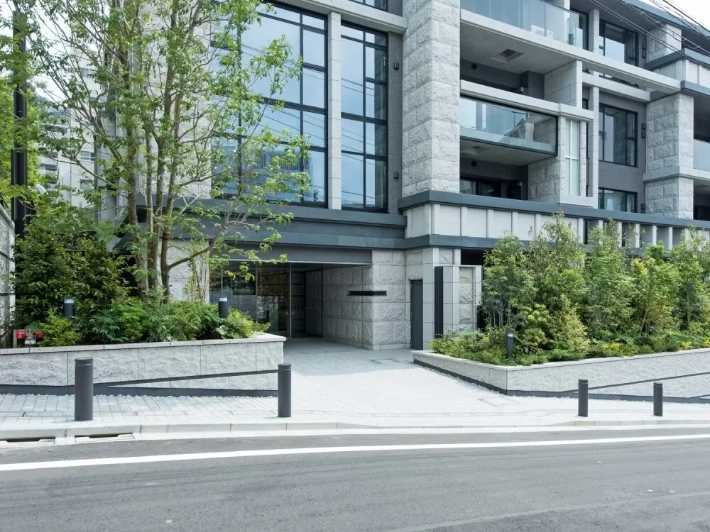 グランドヒルズ目黒一丁目 アプローチ