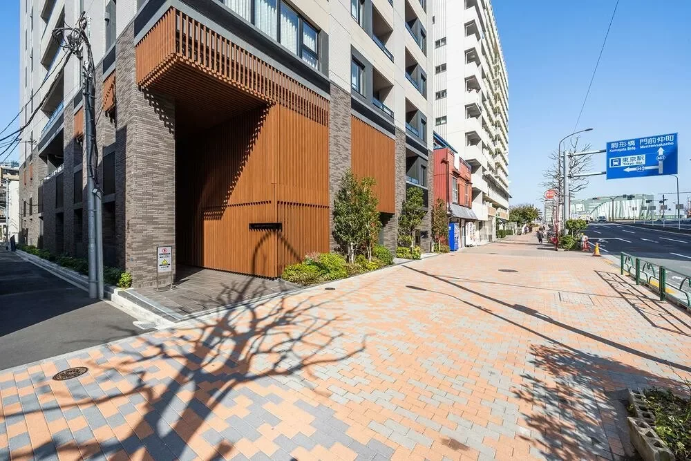 リビオレゾン月島ステーションプレミア 歩道