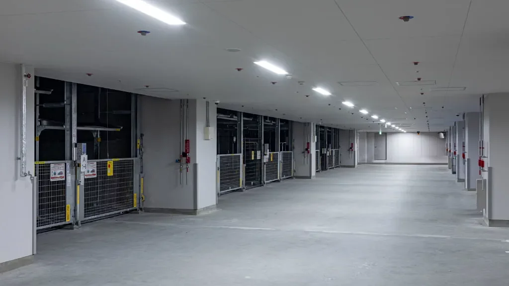 ブランズタワー豊洲 地下駐車場