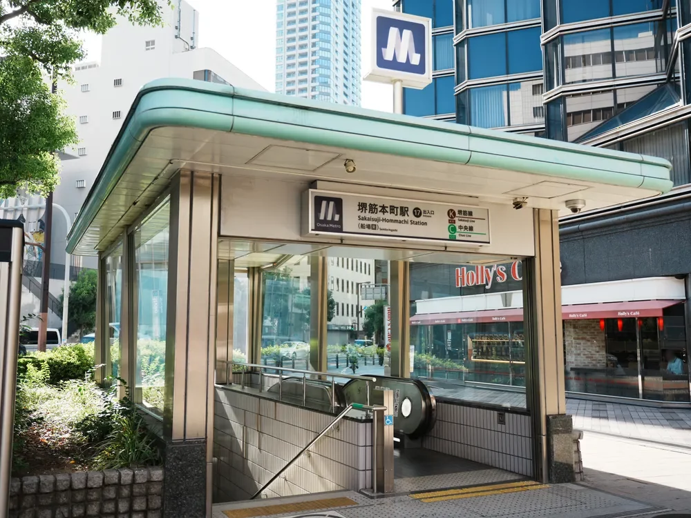 「堺筋本町」駅