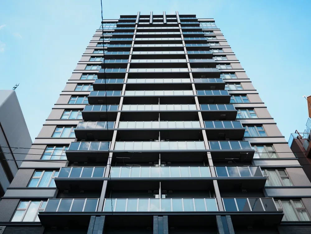 プレサンスレジェンド大阪新町タワー 外観