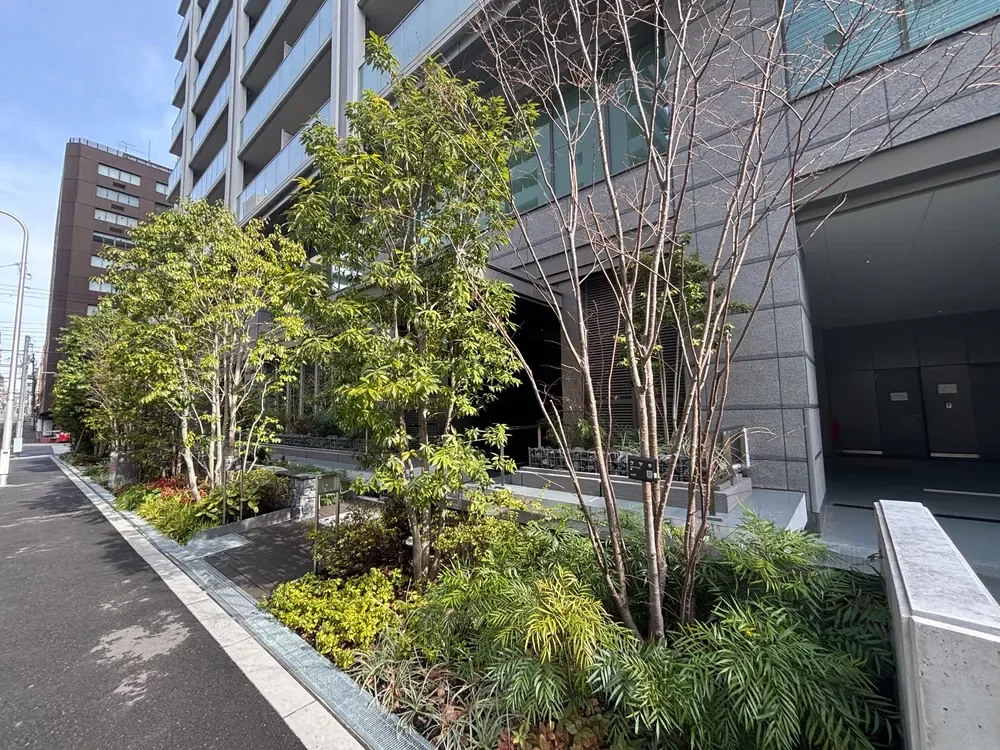 ウエリスタワー谷町四丁目 アプローチ