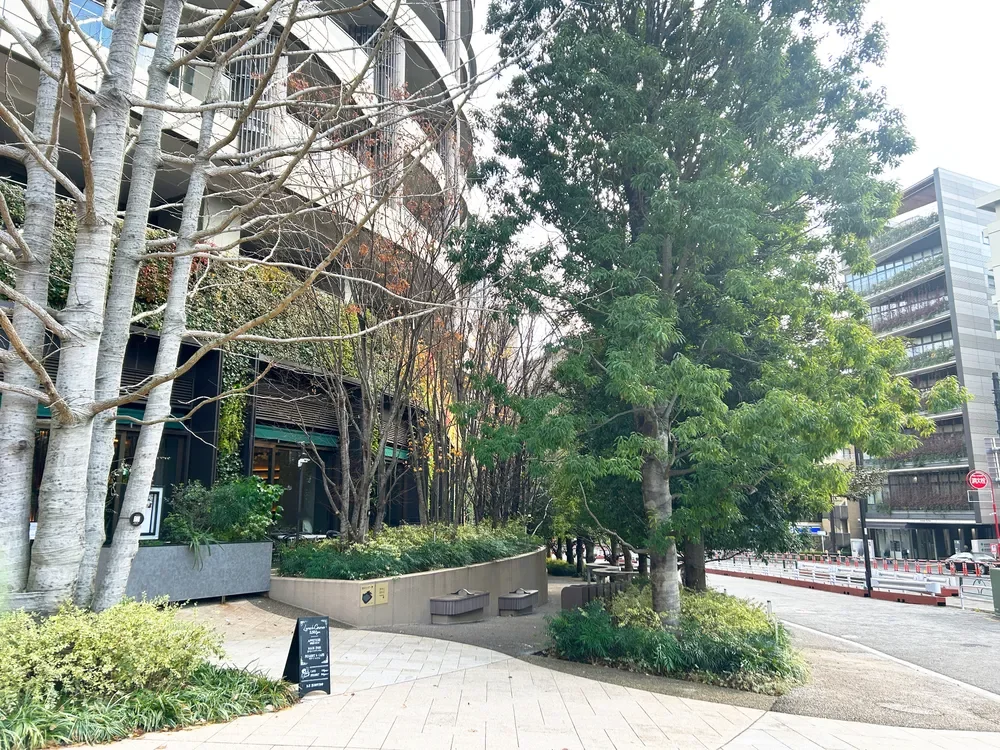 パークコート神宮北参道ザタワー アプローチ