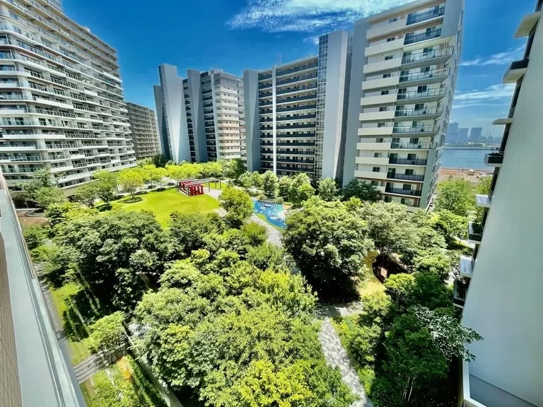 HARUMI FLAG PARK VILLAGE 中庭