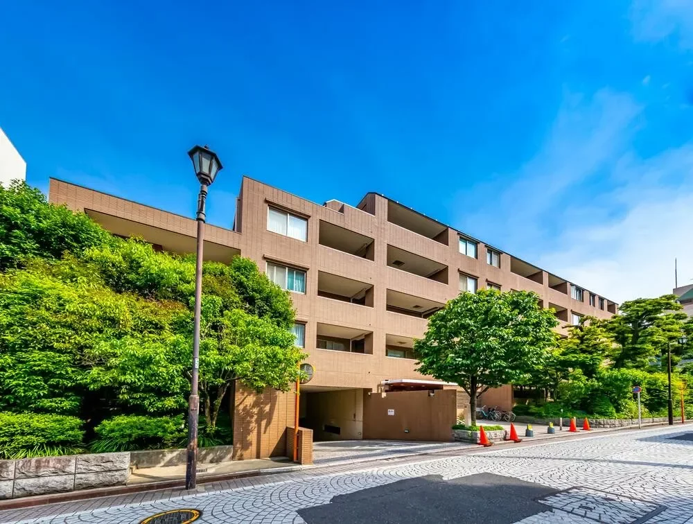 ライオンズガーデン四谷津の守坂