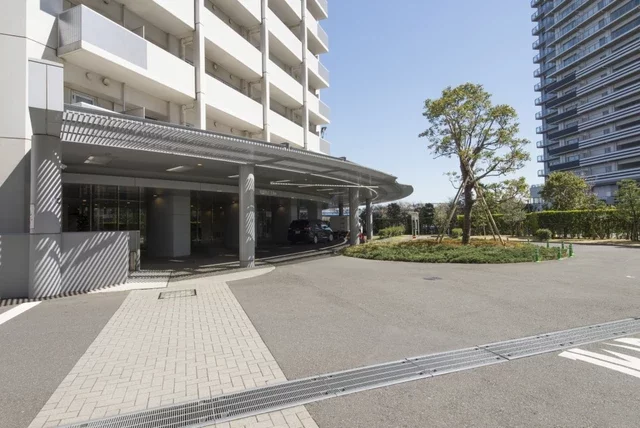 アップルタワー東京キャナルコート アプローチ