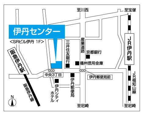 伊丹センター地図