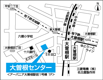 大曽根センター地図