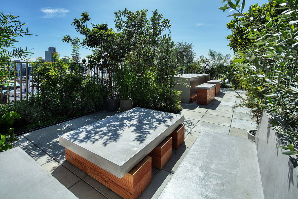 バーベキューテラス｜フォレストゲート代官山レジデンス