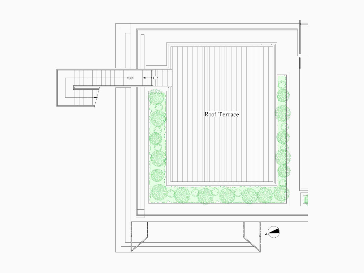 10F 専有面積142.71㎡（約43.16坪）｜フォレストゲート代官山レジデンス
