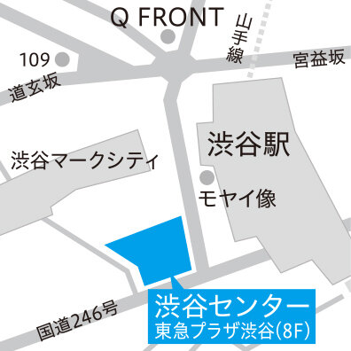 渋谷サロン：地図