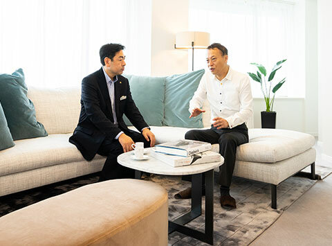 西川りゅうじん氏・小林　俊一｜対談風景01