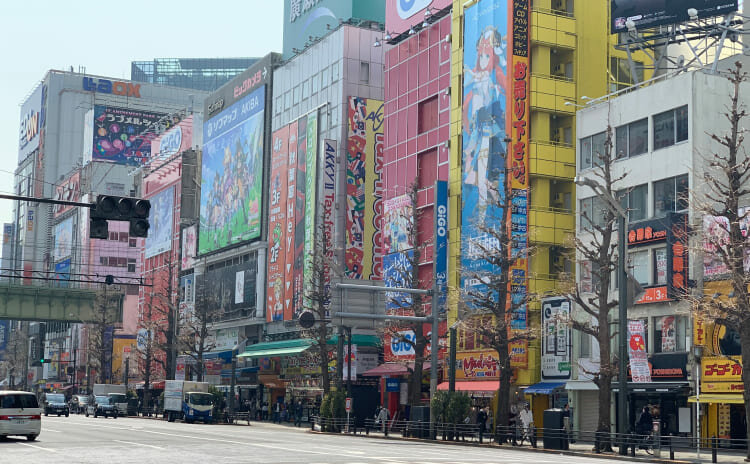 秋葉原の電気街