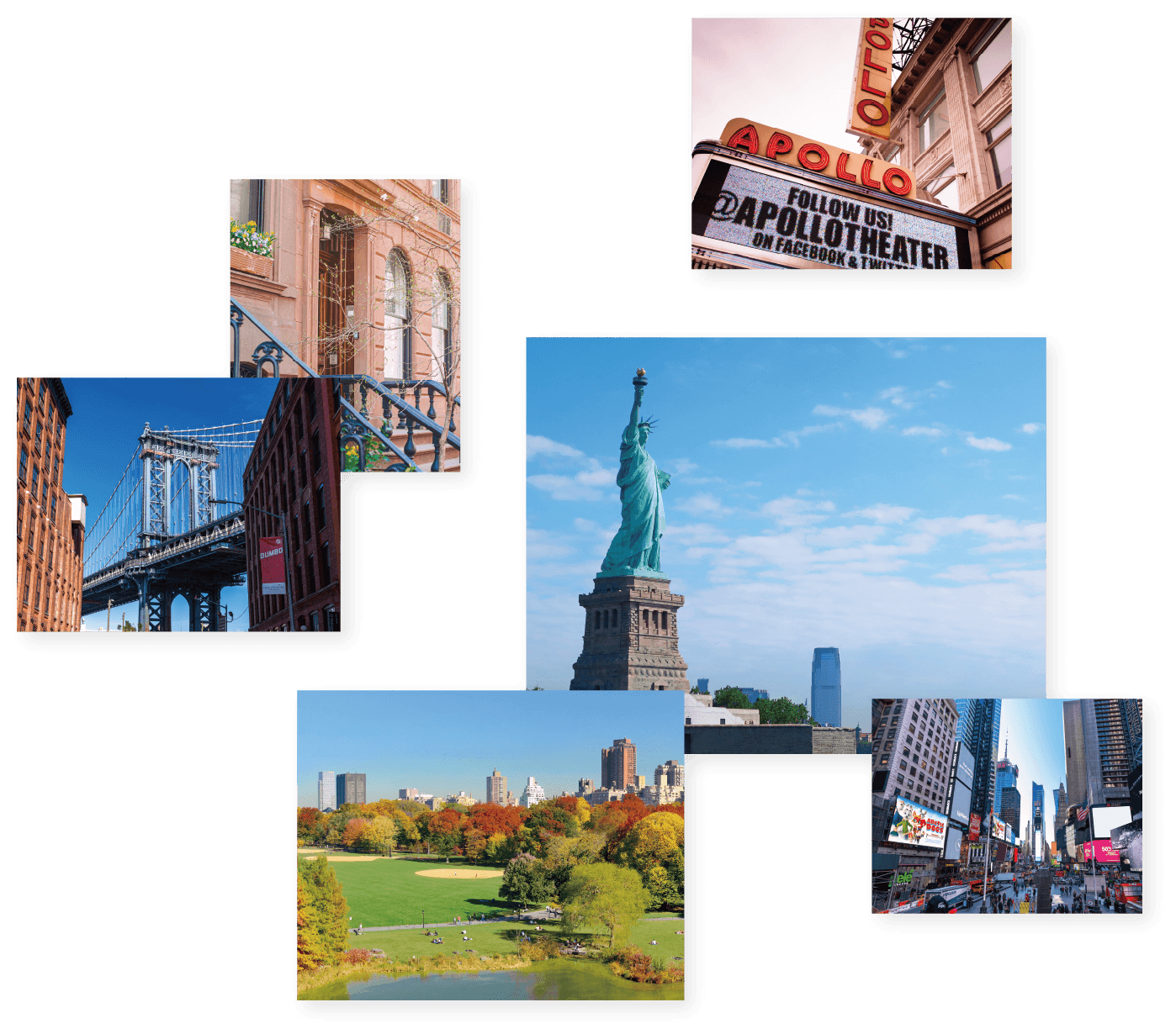 ハワイ・ワイキキビーチの風景とコンドミニアム群