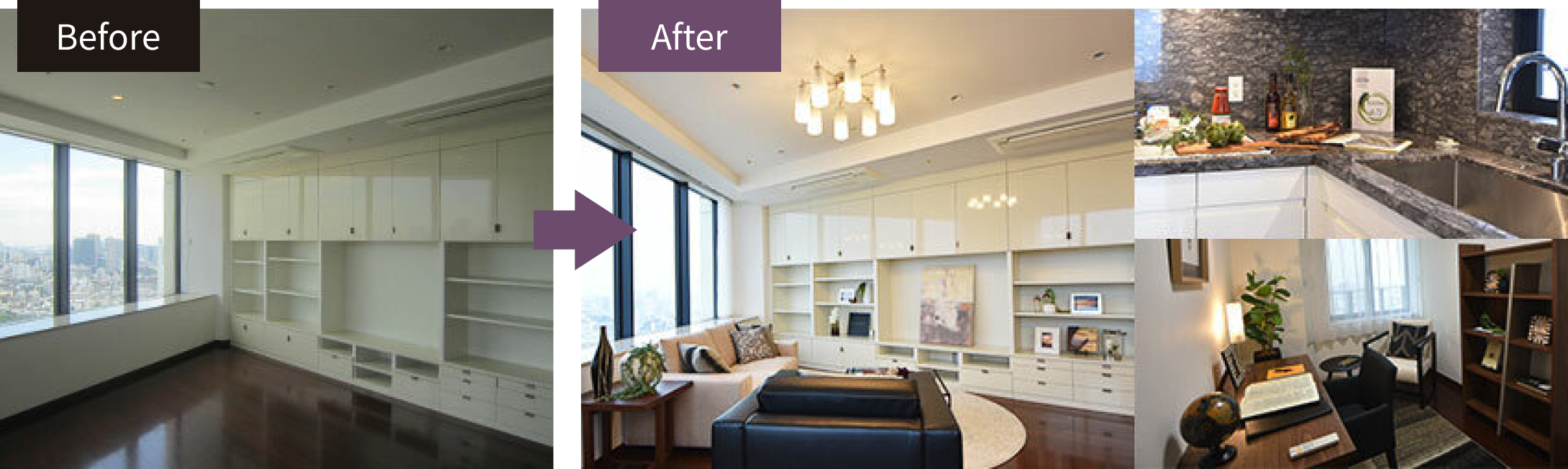 Before → After｜01