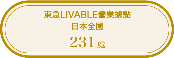 東急LIVABLE營業據點 日本全國231處