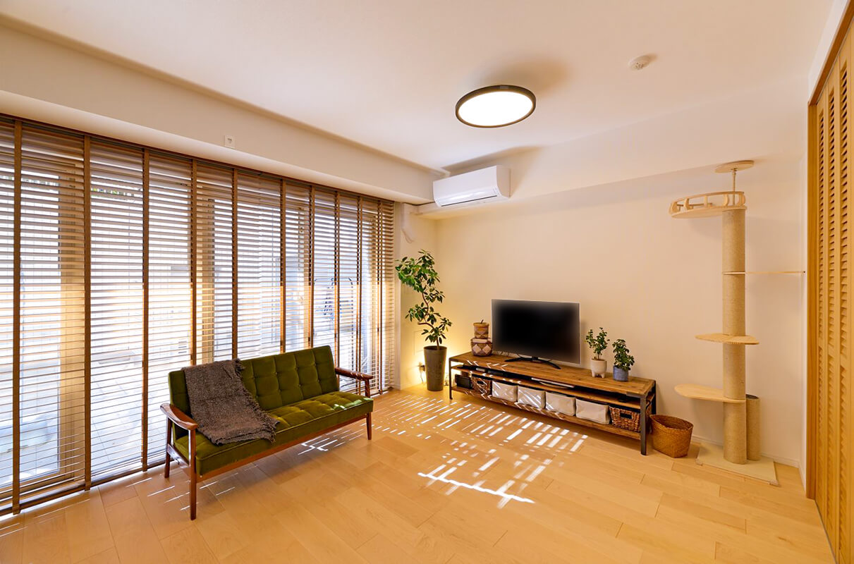 ナチュラルテイストに囲まれたお住まい