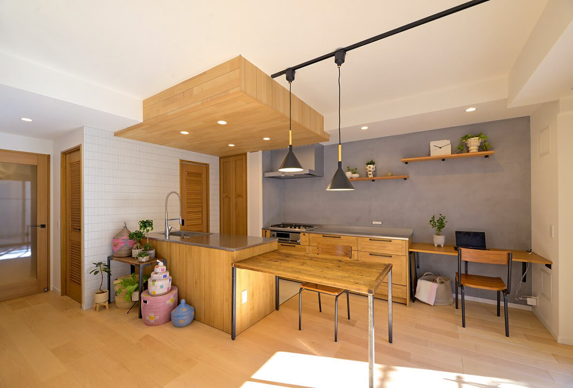 ナチュラルテイストに囲まれたお住まい