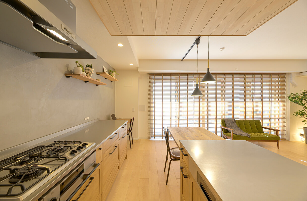 ナチュラルテイストに囲まれたお住まい