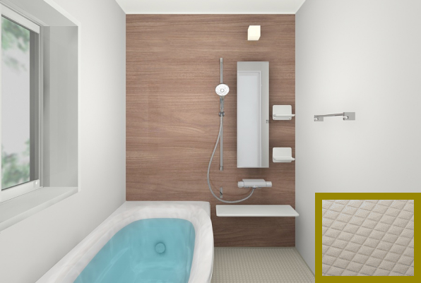 ウォールナット/ベージュ(床)