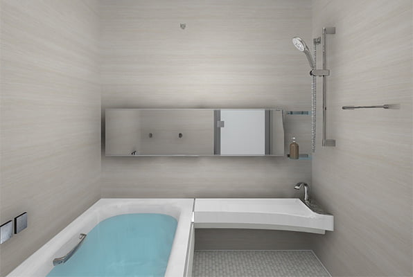 チェリー/モザイクホワイト(床)