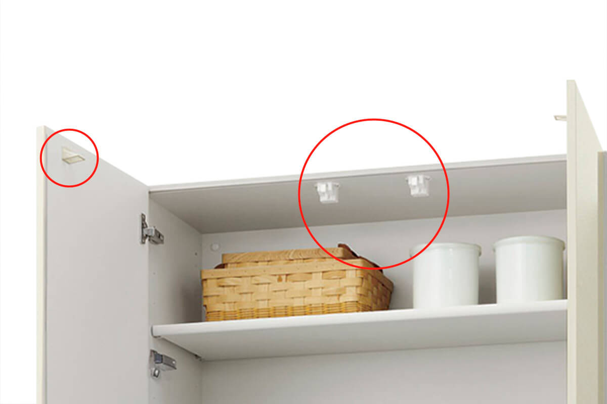 扉キャッチ機構