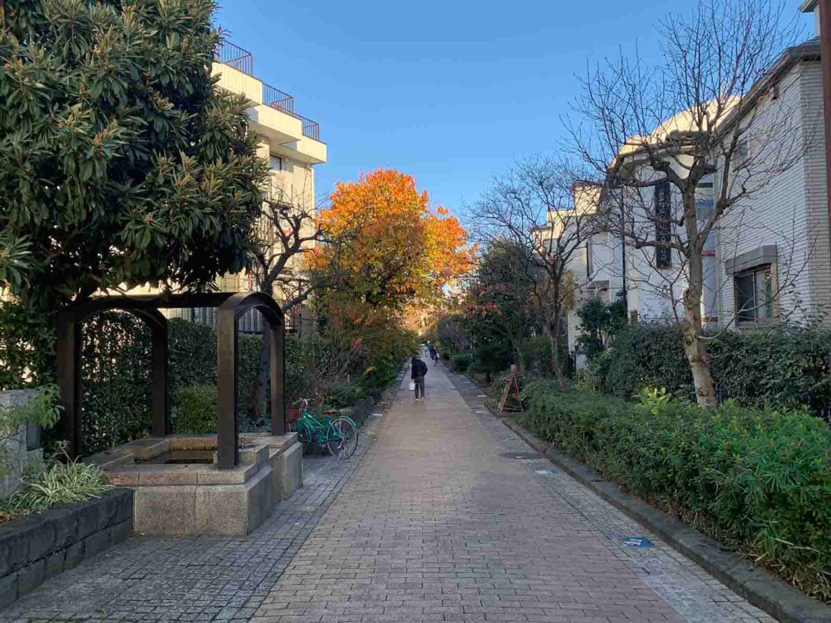 三軒茶屋 烏山川緑道