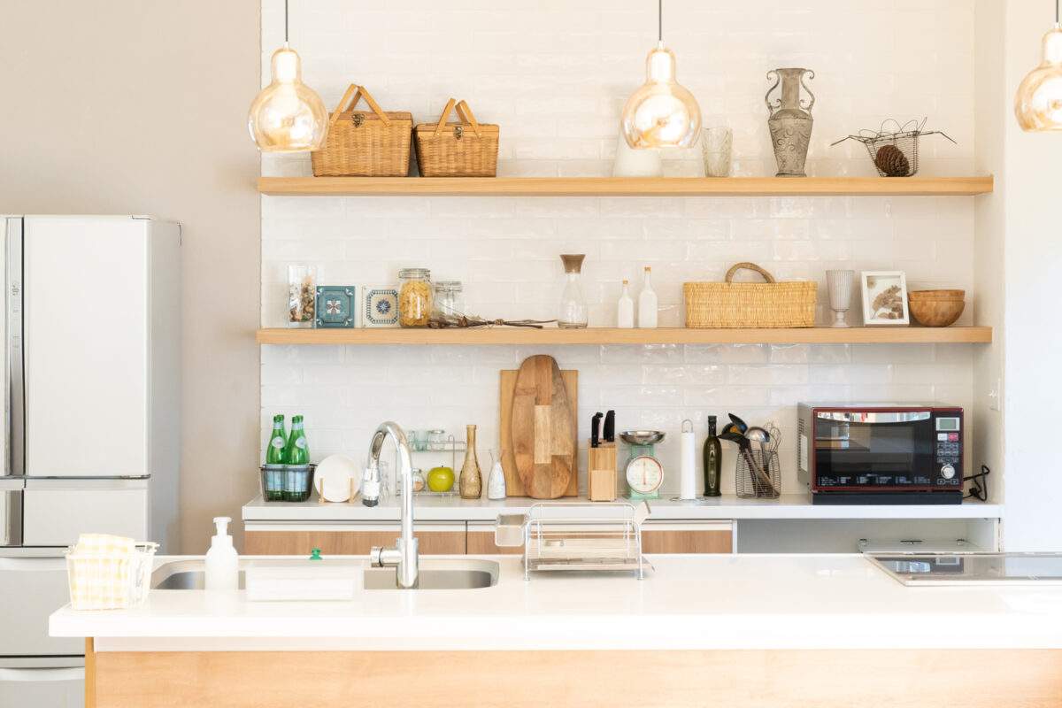 カウンターキッチン レイアウト