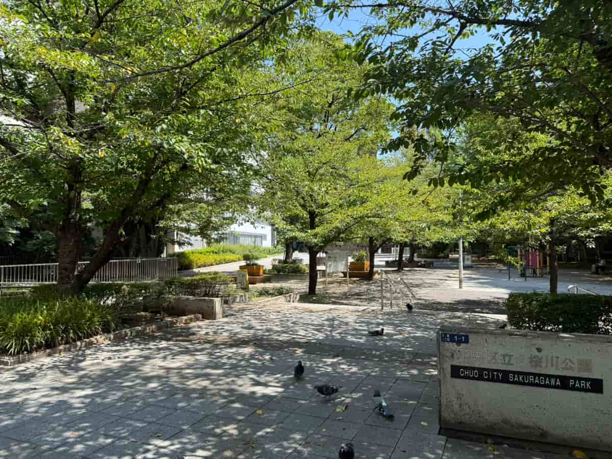 中央区立桜川公園