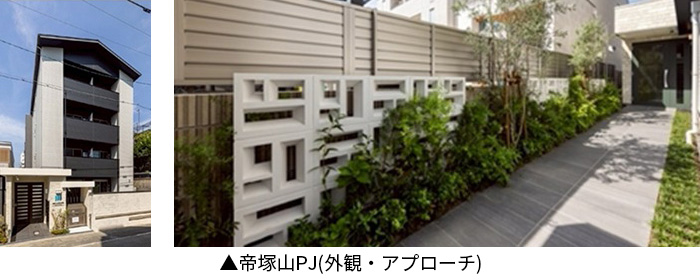 帝塚山PJ(外観・アプローチ)