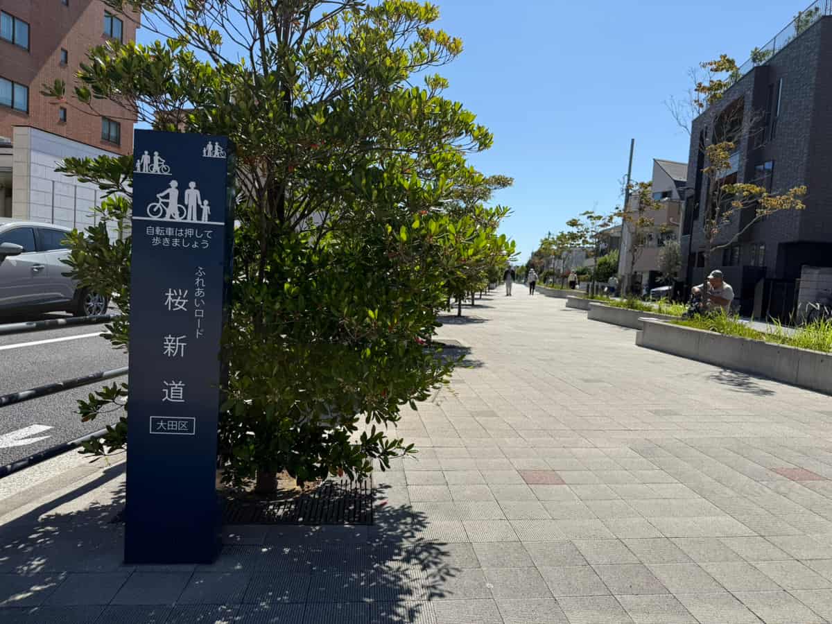 大田区 桜新道