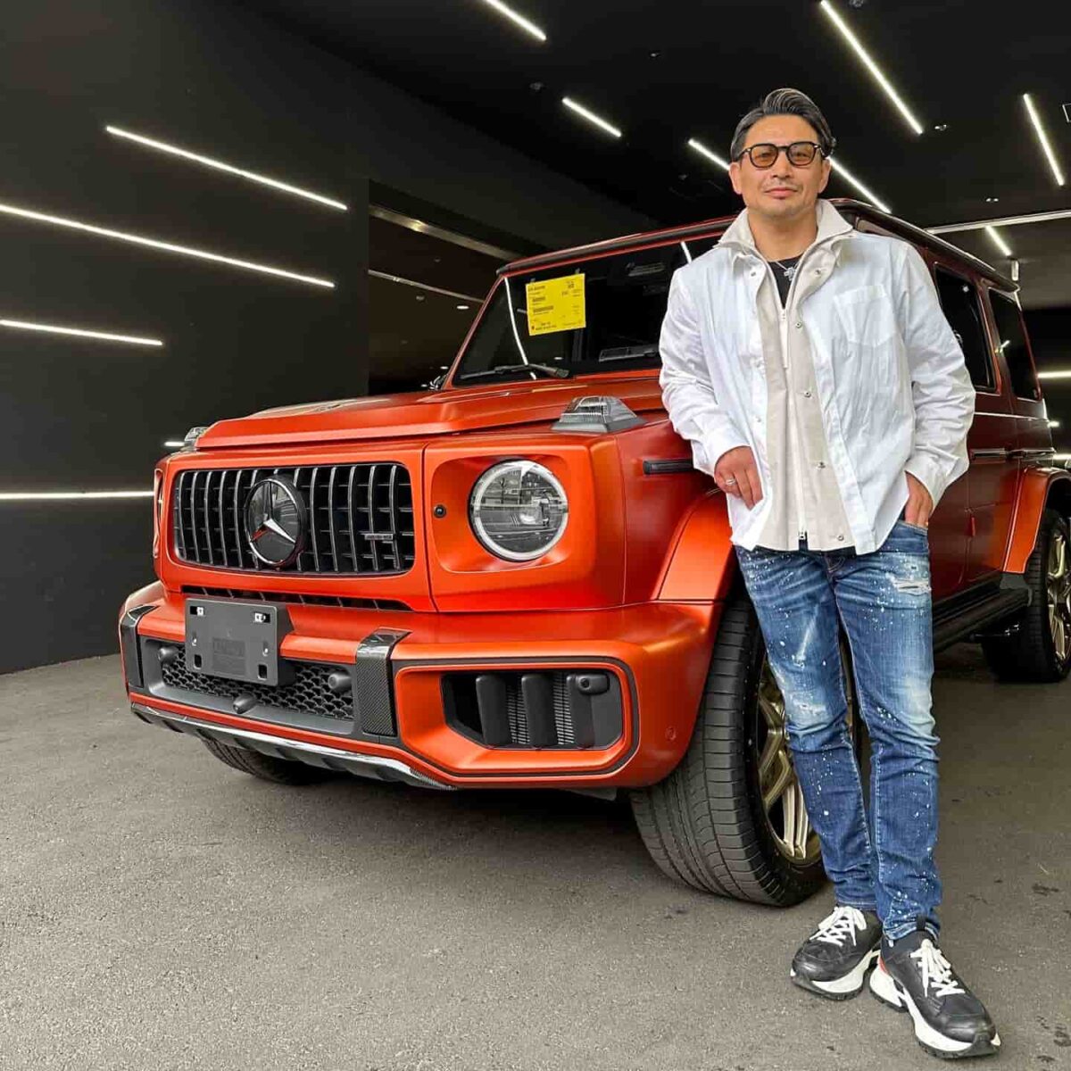 愛車・Mercedes-AMG G63 Edition performance（魔裟斗さんInstagramより）