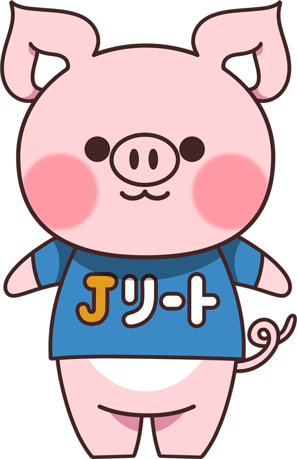 Jリート普及活動マスコットキャラクター「リートン」